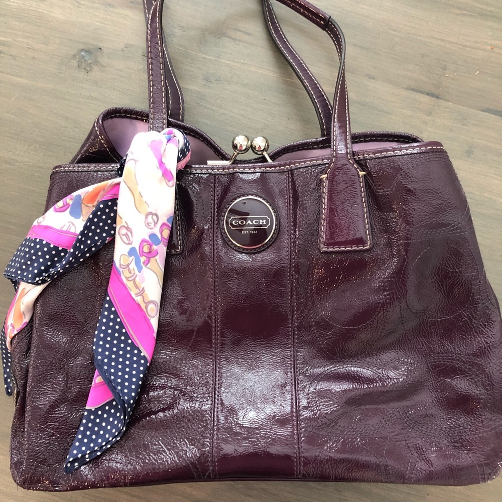 Coach Purse w/ Coach Sash